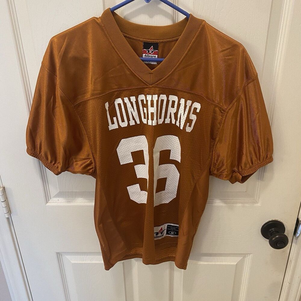 Texas Longhorns Alleson Athletic Youth Jersey Size Medium